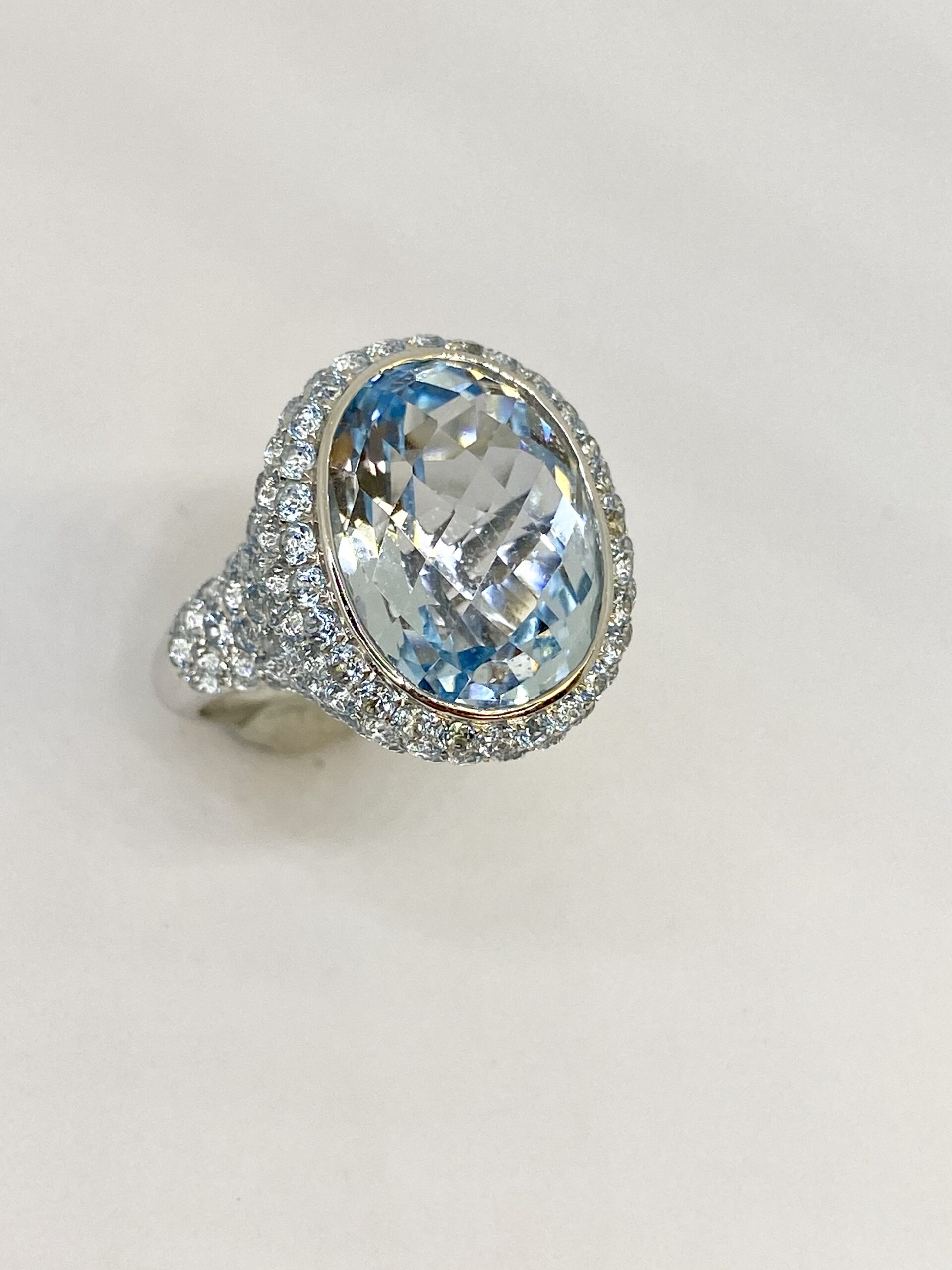 Topaz best sale dress ring