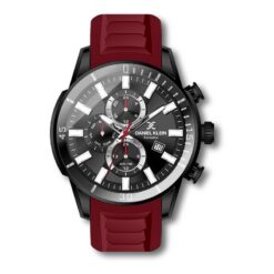 Daniel Klein Gents Black Dial Multifunction Watch