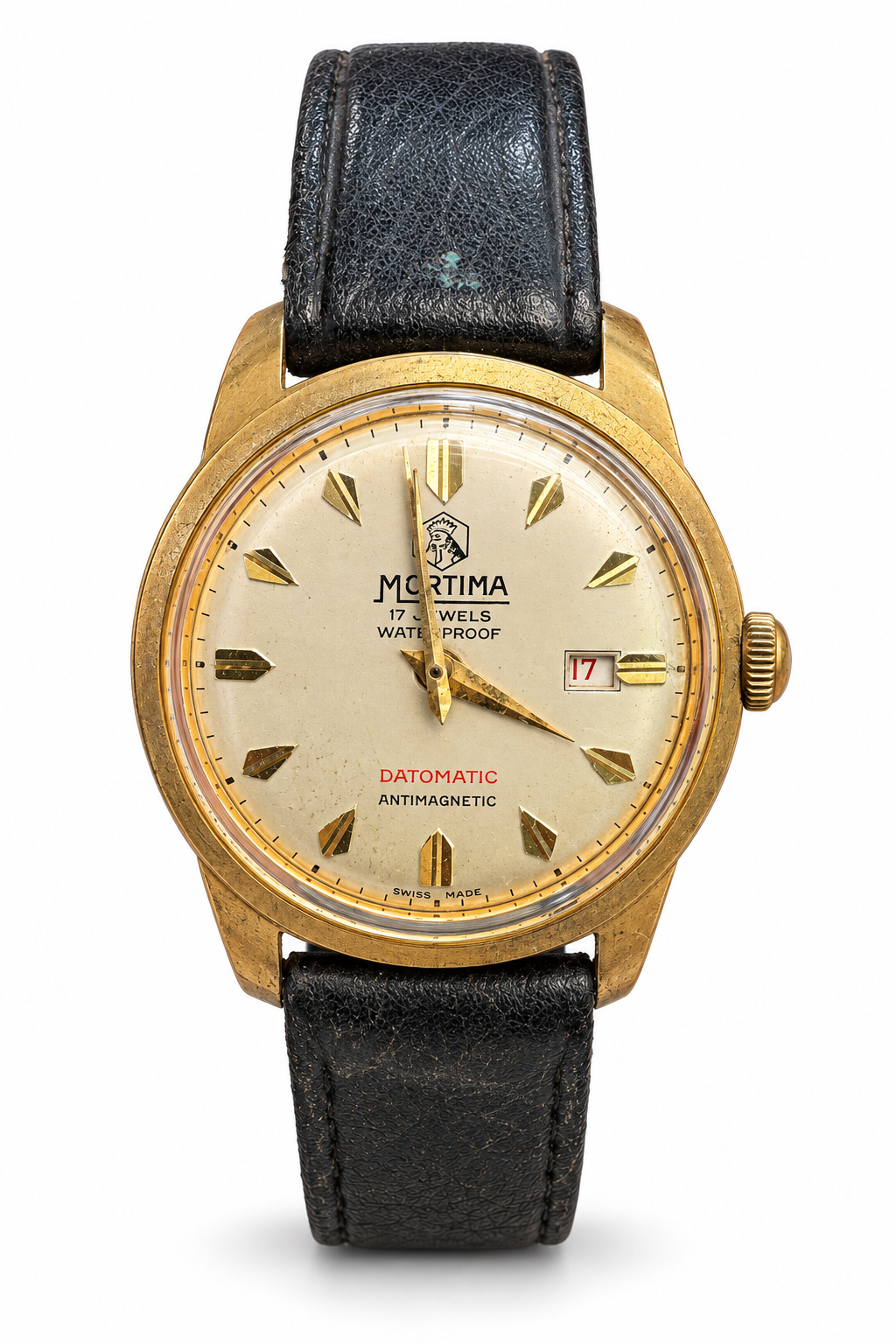 Vintage Mortima Datomatic Watch