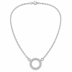 Sterling Silver Circle Of Life Necklace