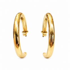 9ct Yellow Gold Hoop Earrings