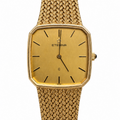 Vintage Eterna Rectangular Quartz Bracelet Watch