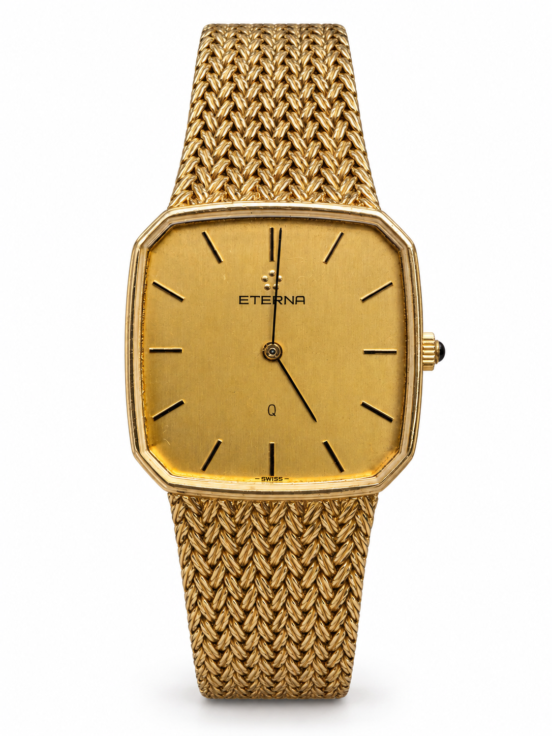 Vintage Eterna Rectangular Quartz Bracelet Watch