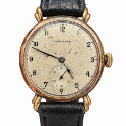 Antique Longines Mechanical Trench-Style Wristwatch