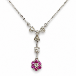 Ruby & Diamond Pendant