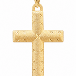 9ct Yellow Gold Cross Pendant