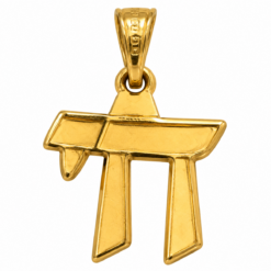 9ct Yellow Gold Chai Pendant