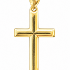 9ct Yellow Gold Cross Pendant